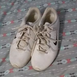 cheer shoes nike sidelines white